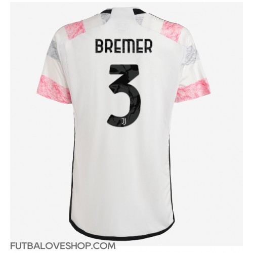 Dres Juventus Gleison Bremer #3 Preč 2023-24 Krátky Rukáv